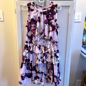 Banana Republic Purple Floral Dress